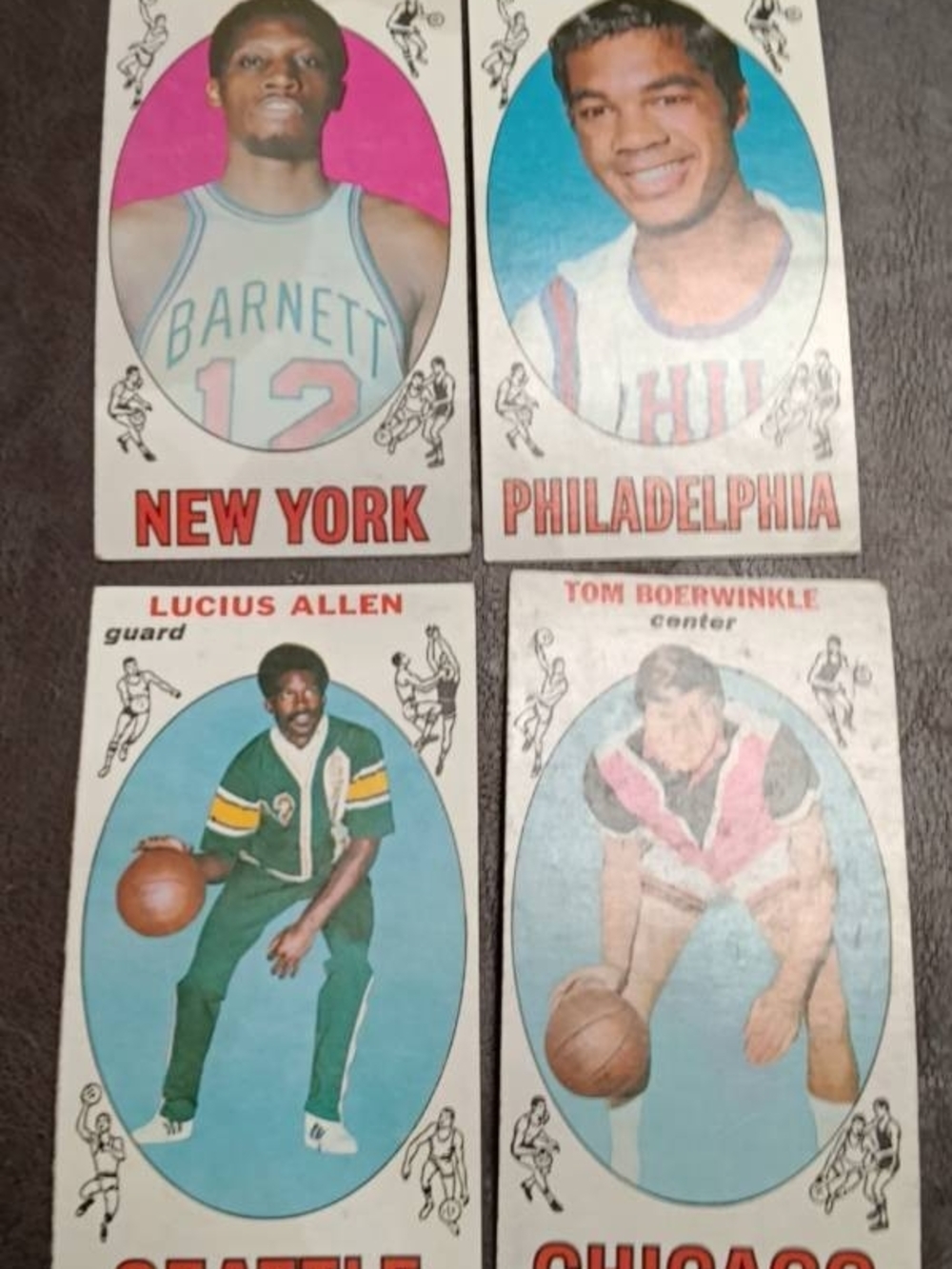 1969-70 Topps Basketball Tall Boys 36 Cards - Picture 8 of 8
